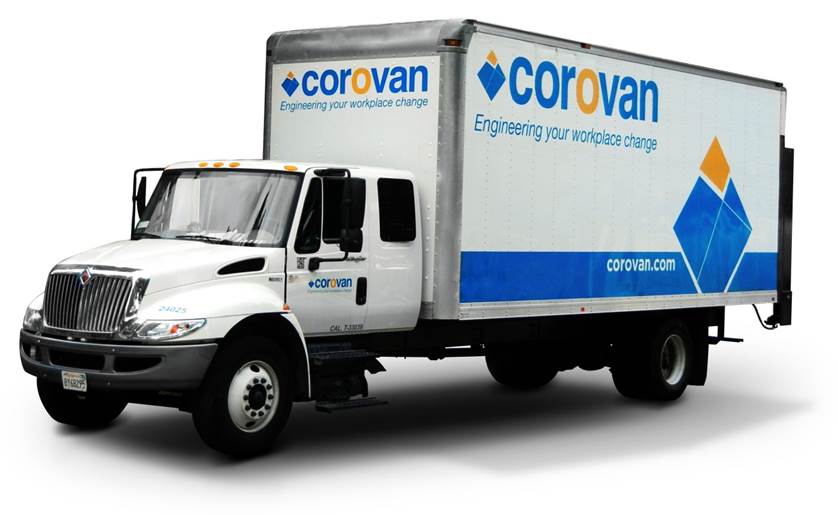 Office Movers Corovan Moving Truck